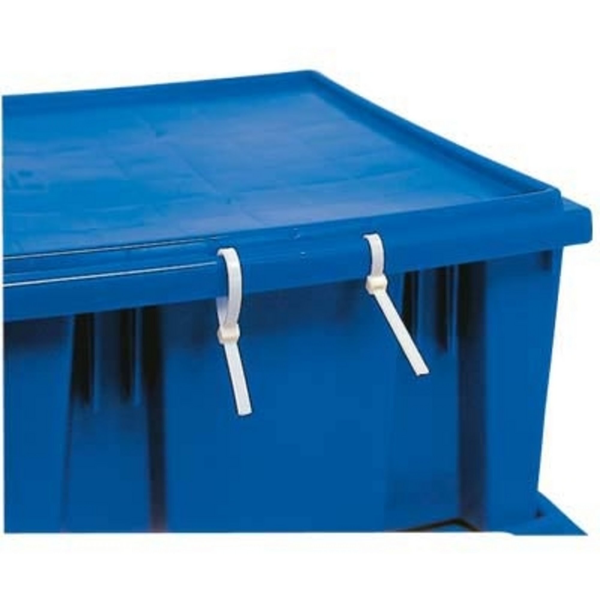 Quantum Storage Bin Lid, Gray, Fits Bin Size: 23 1/2in. x 19 1/2in., Carton of 3, Model# LID231GYCS